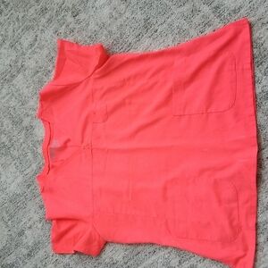 ✔️Grey’s Anatomy Women’s Hot Pink Scrub Top XL